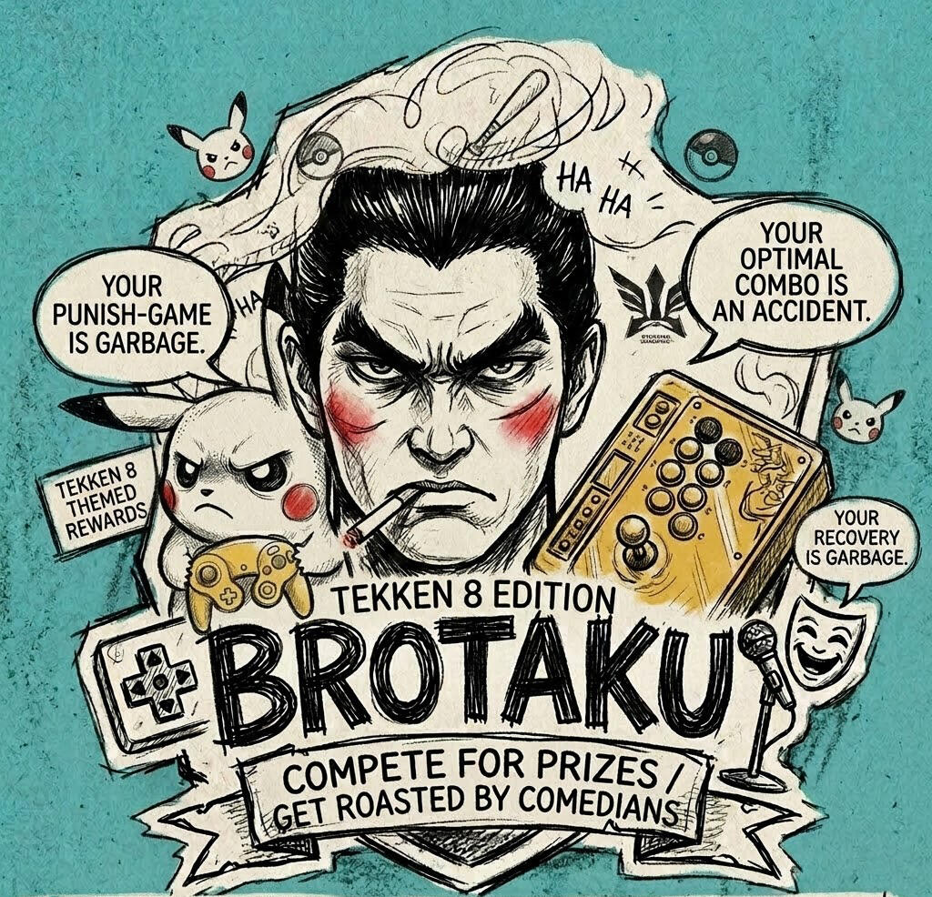 Brotaku Super Smash Bros Tournament Comedy Show